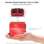 150W Power Inverter - Dual USB Car Charger