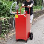 Portable 45 Gallon Fuel Caddy with Hand Pump