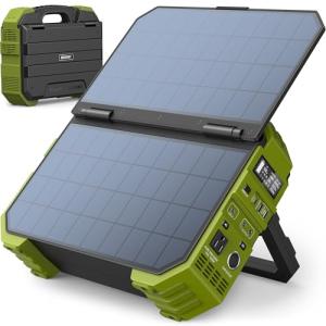 BROWAY 1000W Solar Generator Power Station for Camping