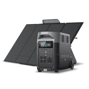 EcoFlow Delta Pro Solar Generator with 400W Panel