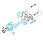 Golf Cart Brush Inspection Cover for Club Car