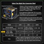 GENSHED Generator Shed - Running and Storage Cover