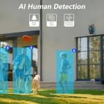 GALAYOU 2K Wireless Outdoor Security Camera Bundle