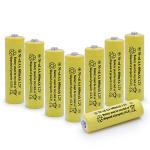 QBLPOWER 600mAh Rechargeable AA Batteries - 8 Pack