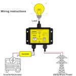 EIIDAR 20 Amp Auto Transfer Switch for Generators