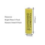 QBLPOWER 600mAh Rechargeable AA Batteries - 8 Pack
