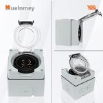 Muelnmey 20Amp Weatherproof Power Inlet Box
