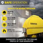 Champion Portable Generator Severe Weather Cover for 4,000-12,500 Watts