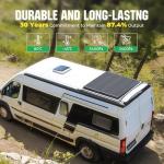 200W Solar Panel Set for RVs, Boats, and More