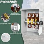 200-Amp Manual Generator Transfer Switch for Home Use