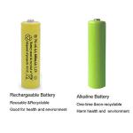 QBLPOWER 600mAh Rechargeable AA Batteries - 8 Pack
