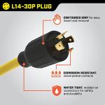 Champion 25-Foot 30-Amp Generator Extension Cord