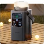 Portable Power Station 198.4Wh with Detachable Light