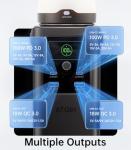 Portable Power Station 198.4Wh with Detachable Light