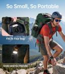 Portable Power Station 198.4Wh with Detachable Light