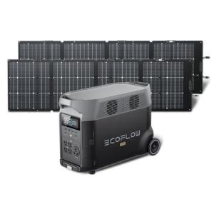 EF ECOFLOW DELTA Pro Solar Generator with 2 Panels