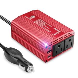 BESTEK 300W Car Power Inverter with USB Ports