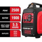 PowerSmart 2500-Watt Super Quiet Portable Generator