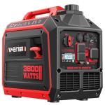 AMERISUN 3800W Quiet Gas Portable Inverter Generator