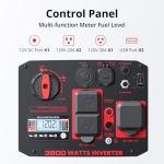AMERISUN 3800W Quiet Gas Portable Inverter Generator