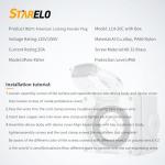 STARELO 20 Amp Twist Lock Adapter for Generators