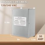 50 AMP Automatic Transfer Switch for RVs and Boats