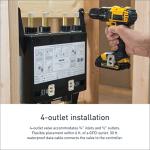 Moen Smart Shower Battery Backup Kit with D Batteries