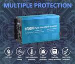 Fit4Less 1000W Pure Sine Wave Power Inverter