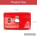 Erivess 5-Gallon Red Gas Fuel Tank with Gauge