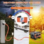 10FT 30 Amp Generator Extension Cord with Twist Lock