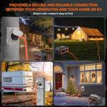 10FT 30 Amp Generator Extension Cord with Twist Lock