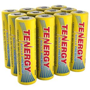 Tenergy Solla Rechargeable NiMH AA Solar Batteries