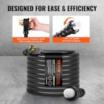 VEVOR 50FT 50 Amp Generator Cord & Inlet Kit