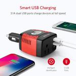 BESTEK 150W Car Charger with Dual USB Ports