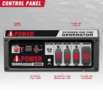 A-iPower 10000W Portable Gas Generator with Electric Start