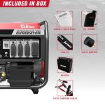A-iPower 10000W Portable Gas Generator with Electric Start