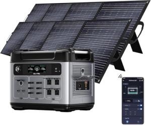 OUKITEL P2001 Plus 2400W Solar Generator with Panels