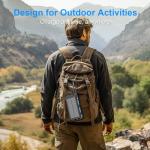 Solar Power Bank, 49800mAh Fast Charger for Phones