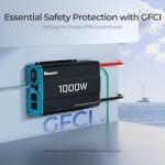Renogy 1000W Pure Sine Wave Inverter for RVs