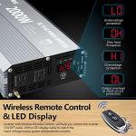 GIANDEL 2000W Power Inverter with Remote & USB