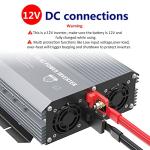 GIANDEL 2000W Power Inverter with Remote & USB