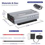 GIANDEL 2000W Power Inverter with Remote & USB