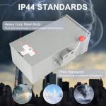 Larrik 100A Manual Transfer Switch for Home Generators