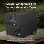 Heavy Duty Waterproof Generator Cover for 5000-10000W