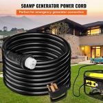 VEVOR 20 ft 50 Amp Generator Extension Cord