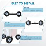 Queencar Wheel Kit for Honda EU3000IS Generator
