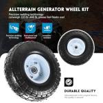 Queencar Wheel Kit for Honda EU3000IS Generator