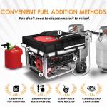 Heavy-Duty Waterproof Generator Cover, Fits 10,000+ Watts