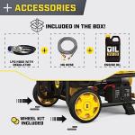 Champion 5000W Electric Start Tri-Fuel Portable Generator