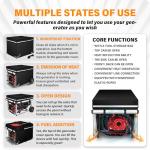 Heavy-Duty Waterproof Generator Cover, Fits 10,000+ Watts